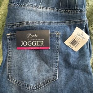 Royalty For Me Women's Denim Jogger Jeans